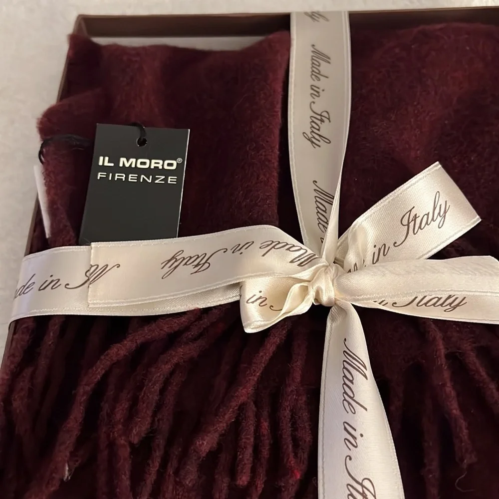 Wool scarf for men by IL Moro Firenze